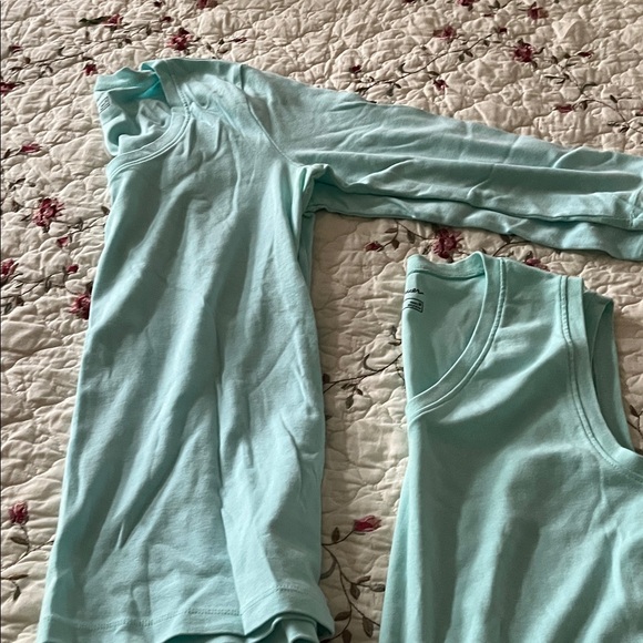 Eddie Bauer Light Blue Outdoor Tops M - Picture 4 of 4